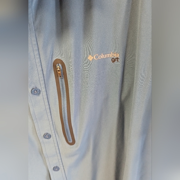 Columbia grt men's button down shirt sleeve sz XL - Picture 3 of 7